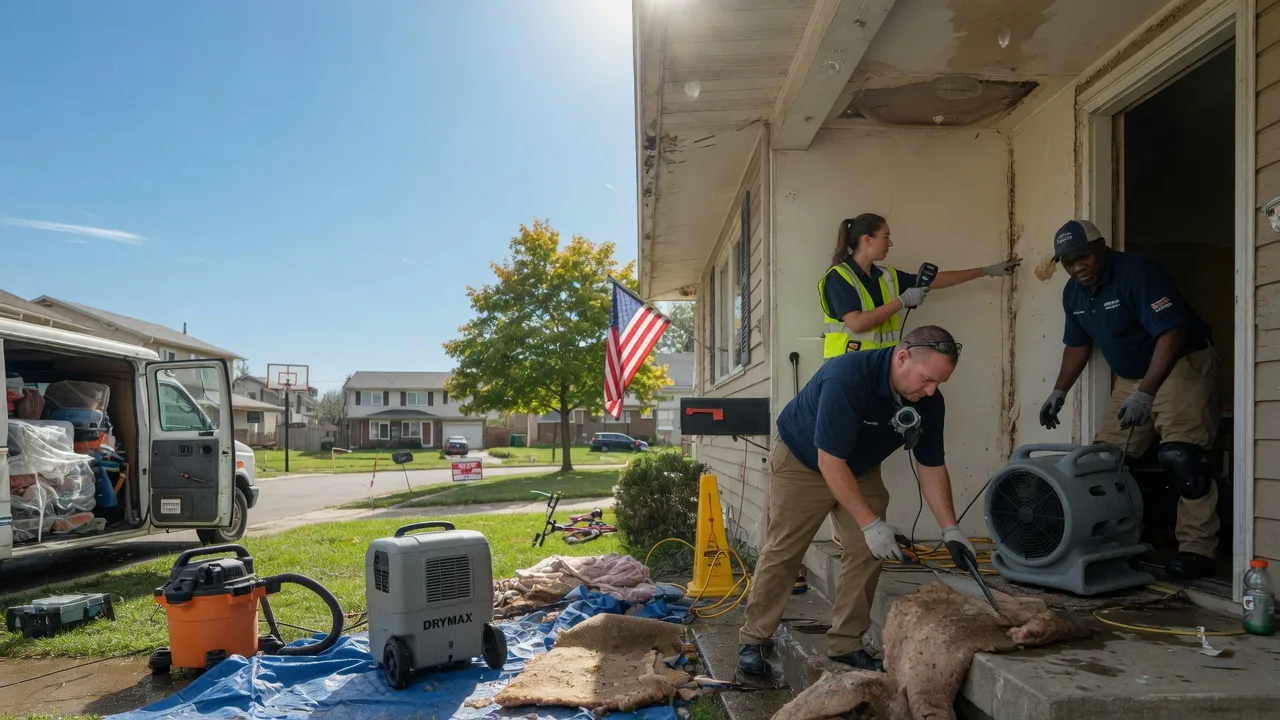 Water Damage Restoration in Bruno, WV near me